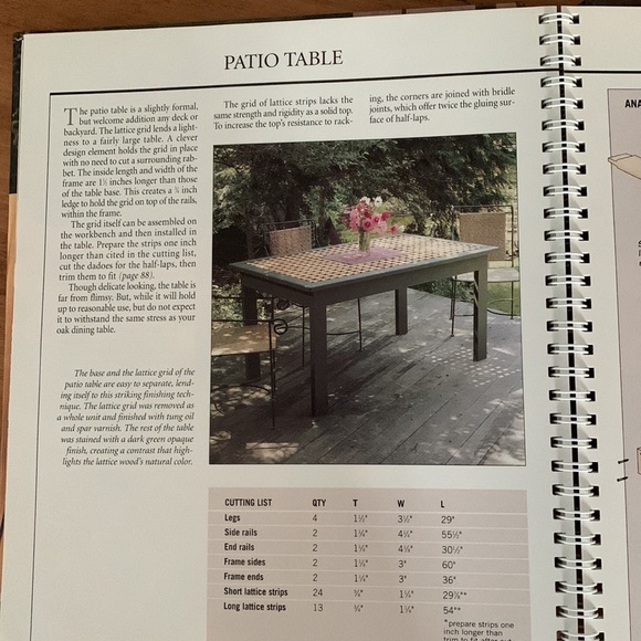 EUC Book - The Art of Woodworking Outdoor Furniture - Picture 9 of 10